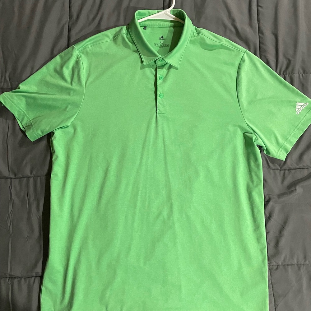 Adidas XL golf shirt.